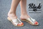 Papuci Luxury Golden Polinski - imagine 2