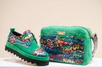 Pantofi dama Green Graffiti piele naturala - imagine 2