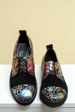 Pantofi Coral din piele naturala - imagine 2