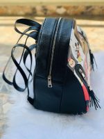 Rucsac Mickey & Minnie din piele naturala - imagine 2