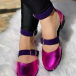 Sandale Shiny Purple