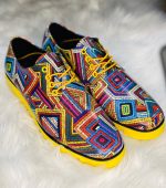 Pantofi barbati Mosaic din piele naturala - imagine 2