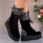 Bocanci din piele naturala Thought - imagine 2