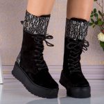 Bocanci din piele naturala Thought - imagine 4