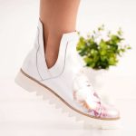 Ghete dama Marilyn din piele naturala - imagine 3