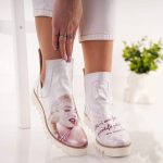 Ghete dama Marilyn din piele naturala - imagine 2