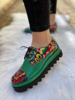 Pantofi Green Mosaic