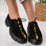 Pantofi Yellow Line din piele naturala - imagine 2
