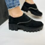 Pantofi Stylish Black Zip