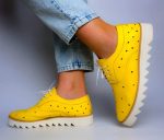 Pantofi Sunny Steps din piele naturala - imagine 2