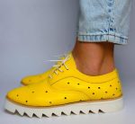 Pantofi Sunny Steps din piele naturala