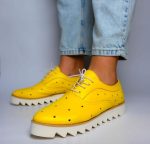 Pantofi Sunny Steps din piele naturala - imagine 3