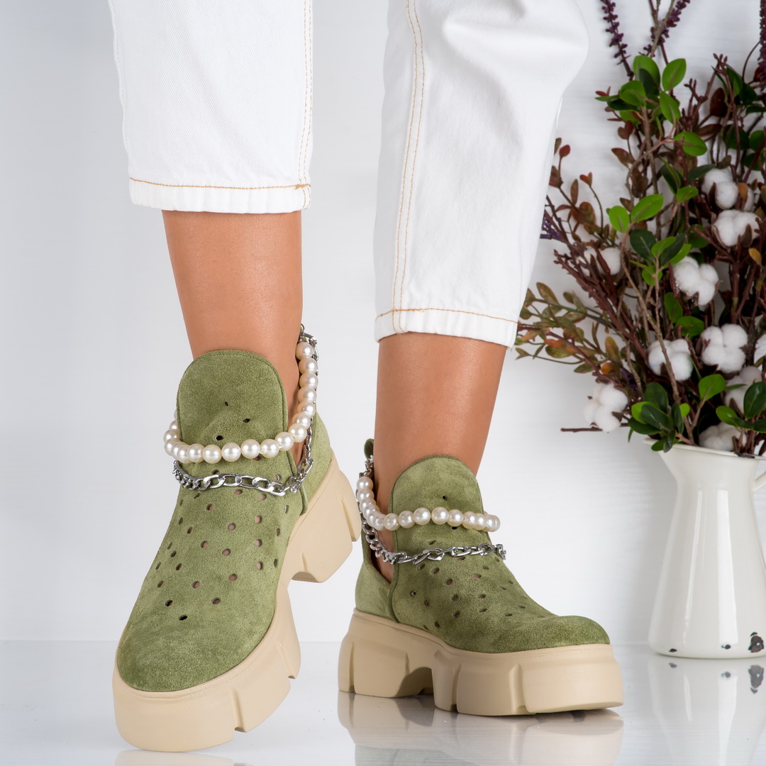 Ghete Bohemian Emerald (3) Ghete Bohemian Emerald - imagine 3