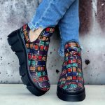 Ghete Color Square din piele naturala - imagine 2