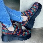 Ghete Color Square din piele naturala - imagine 4