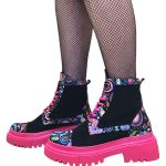 Bocanci dama Rose Noir din piele naturala - imagine 7