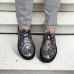 Pantofi Floral Ink