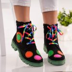 Bocanci dama Green Sole din piele naturala - imagine 4