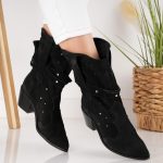 Ciocate dama Black Beauty din piele naturala - imagine 4