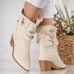 Ciocate dama Go West din piele naturala - imagine 4