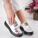 Pantofi Marilyn Monroe cu talpa neagra - imagine 3