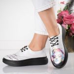 Pantofi Marilyn Monroe cu talpa neagra - imagine 2