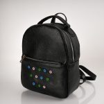 Rucsac Dots cu fermoare