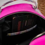 Rucsac de dama din piele naturala Fun Pink - imagine 3