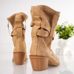 Ciocate dama Beige Beauty din piele naturala - imagine 2