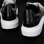 Pantofi sport Black Chic din piele naturala - imagine 4