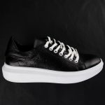 Pantofi sport Black Chic din piele naturala - imagine 2