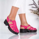 Sandale dama Fisherman Fuchsia