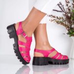 Sandale dama Fisherman Fuchsia - imagine 5