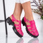 Sandale dama Fisherman Fuchsia - imagine 7