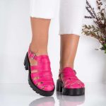 Sandale dama Fisherman Fuchsia - imagine 3
