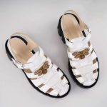 Sandale dama Fisherman White - imagine 8