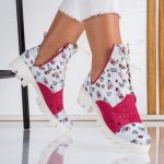 Bocanci de dama Love din piele naturala