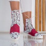 Bocanci de dama Love din piele naturala - imagine 3