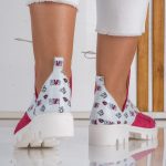 Bocanci de dama Love din piele naturala - imagine 5