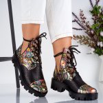 Bocanci de dama Maldina din piele naturala - imagine 6