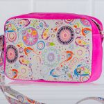 Geanta Fun Pink cu curea extensibila - imagine 2