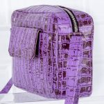 Geanta Mauve Serpenti cu curea extensibila - imagine 3