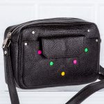 Geanta Nerea Black cu curea extensibila