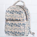 Rucsac Toile de Jouy cu fermoare