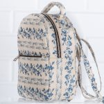 Rucsac Toile de Jouy cu fermoare - imagine 3
