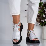 Sandale de dama din piele naturala Amazon - imagine 2