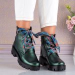 Bocanci de dama din piele naturala Aurora