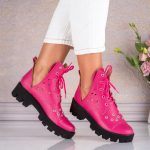 Bocanci de dama din piele naturala Mystique - imagine 3