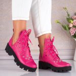 Bocanci de dama din piele naturala Mystique - imagine 2