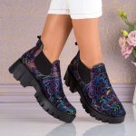 Ghete de dama din piele naturala Soleil - imagine 2